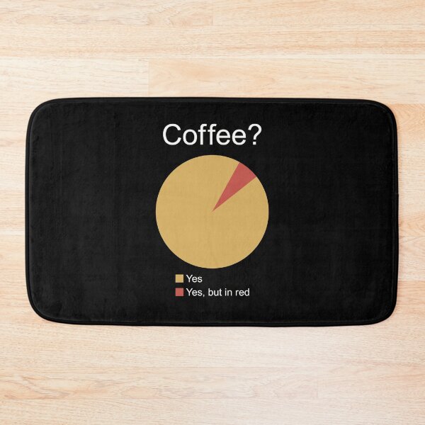Item preview, Coffee? Yes. Yes, but in red. designed and sold by AllInCoffee.
