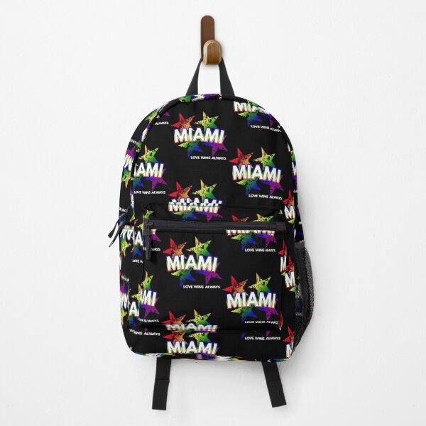 Item preview, Miami Gay Lesbian Pride Rainbow Stars Equality LGBTQ designed and sold by MoonsmileProd.