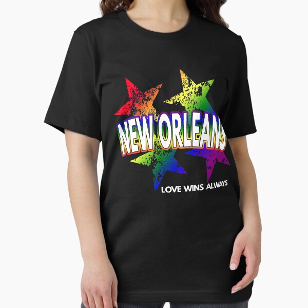 Item preview, New Orleans Gay Lesbian Pride Rainbow Stars Equality LGBTQ designed and sold by MoonsmileProd.