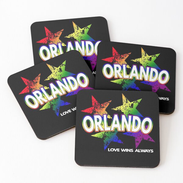 Item preview, Orlando Gay Lesbian Pride Rainbow Stars Equality LGBTQ designed and sold by MoonsmileProd.
