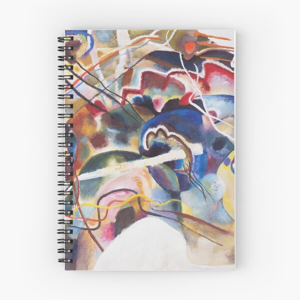 Item preview, Vintage Kandinsky Abstract Painting designed and sold by Vintage Designs +.