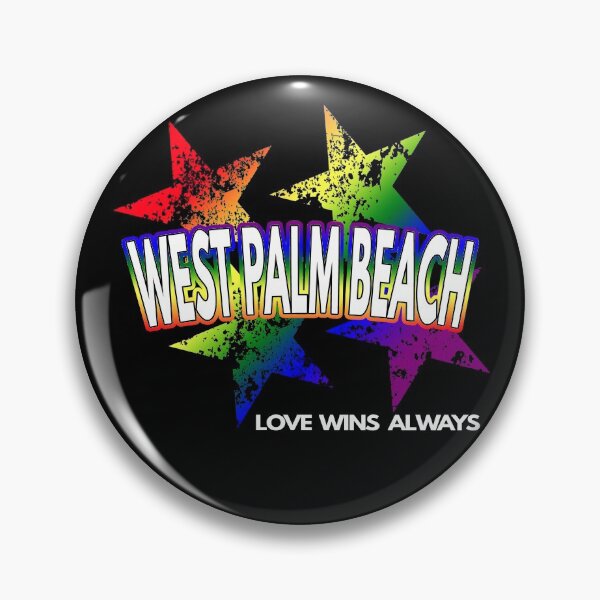 Item preview, West Palm Beach Gay Lesbian Pride Rainbow Stars Equality LGBTQ designed and sold by MoonsmileProd.