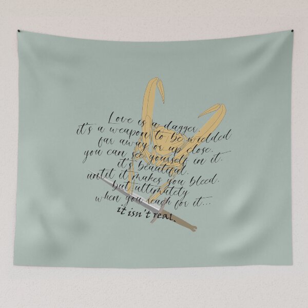 Item preview, love is a dagger... designed and sold by Pinu92.