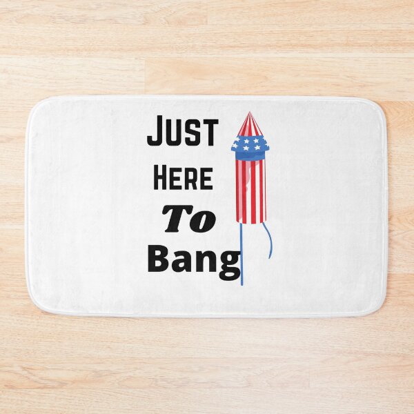 Item preview, Just Here To Bang designed and sold by The Nova Prints .