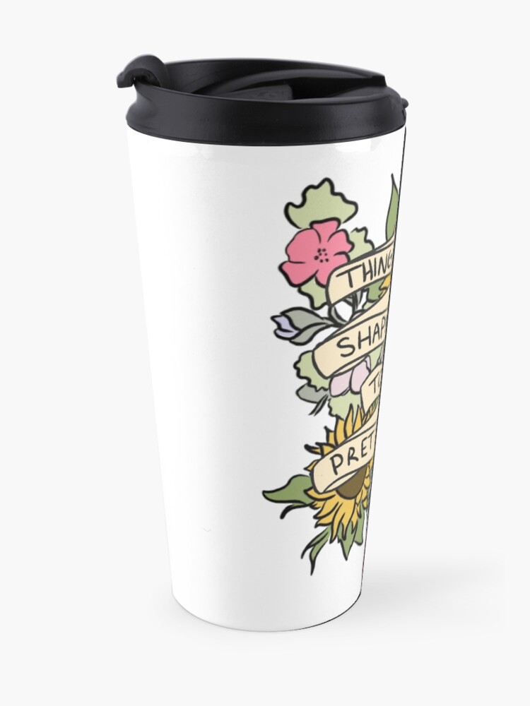 Alternate view of "Things Are Shaping Up To Be Pretty. Odd." Travel Mug