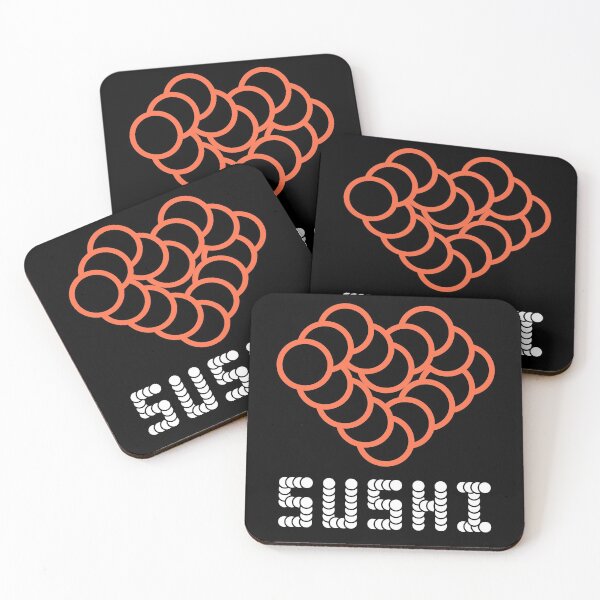 Item preview, I LOVE SUSHI / 04 / Minimal Design designed and sold by in-vectors.