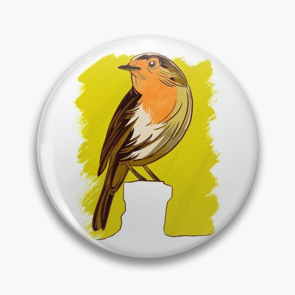 Aperçu de l'œuvre Robin oiseau créée et vendue par gifttat.