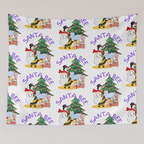 Item preview, SANTA BEE, MERRY BEE, BEE LOVE, WORKING BEE, YELLOW BEE, HAPPY BEE, BEE IN MY BONNET. designed and sold by R B Chrystal.
