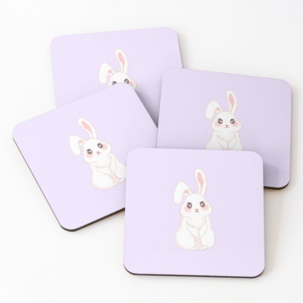 Item preview, Cute little white bunny rabbit designed and sold by Shalu  Elysian.