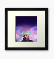 Blue Crown Framed Print