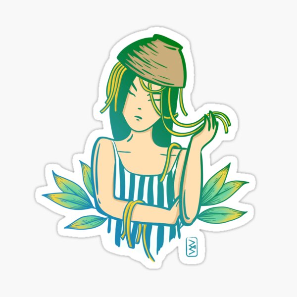 Spaghetti Splash Sticker