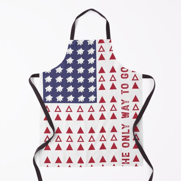 Item preview, Celebrating 4th July American Flag - The Only Way to go is Up designed and sold by Non-Believer.
