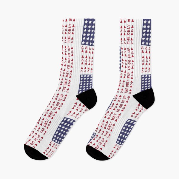 Item preview, Celebrating 4th July American Flag - The Only Way to go is Up designed and sold by Non-Believer.