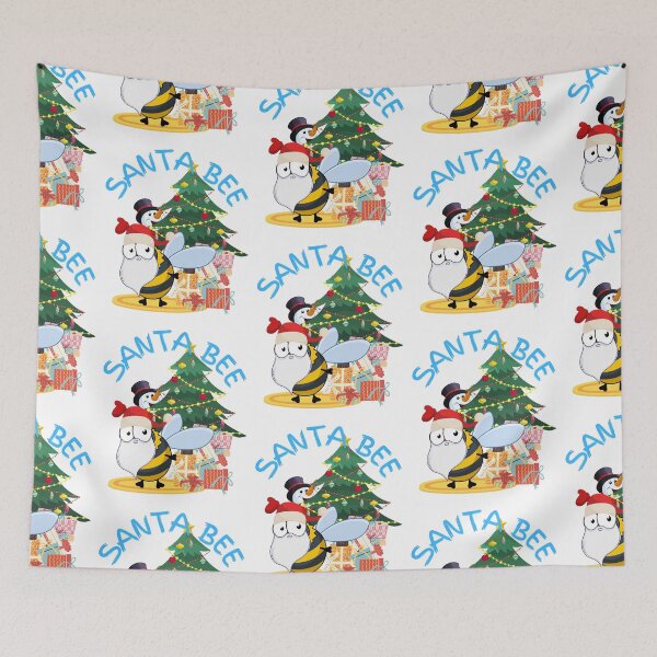 Item preview, SANTA BEE, MERRY BEE, BEE LOVE, WORKING BEE, YELLOW BEE, HAPPY BEE, BEE IN MY BONNET. designed and sold by R B Chrystal.