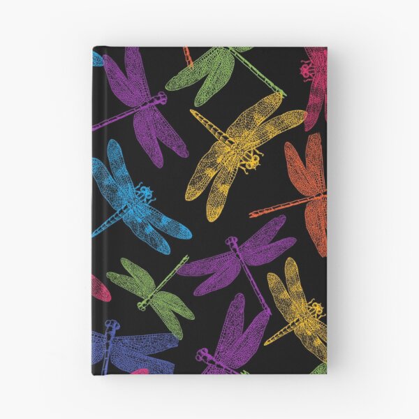 Item preview, COLORFUL DRAGONFLIES ABSTRACT FLYING PATTERN designed and sold by samArtline.