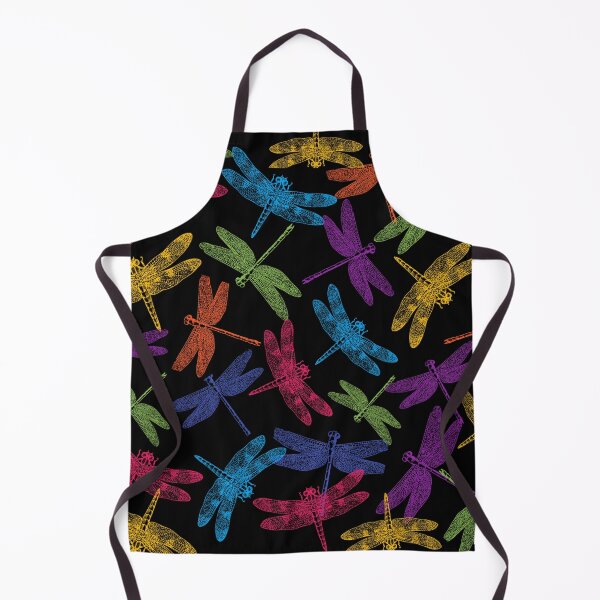 Item preview, COLORFUL DRAGONFLIES ABSTRACT FLYING PATTERN designed and sold by samArtline.
