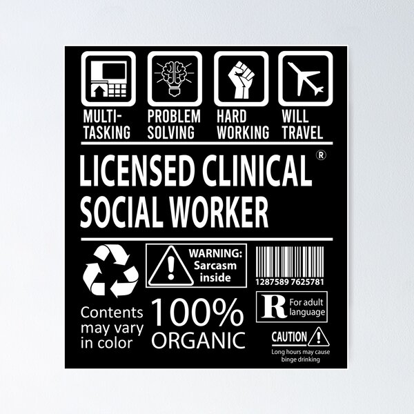Item preview, Licensed Clinical Social Worker T Shirt - Multitasking Job Gift Item Tee designed and sold by cattontawn.