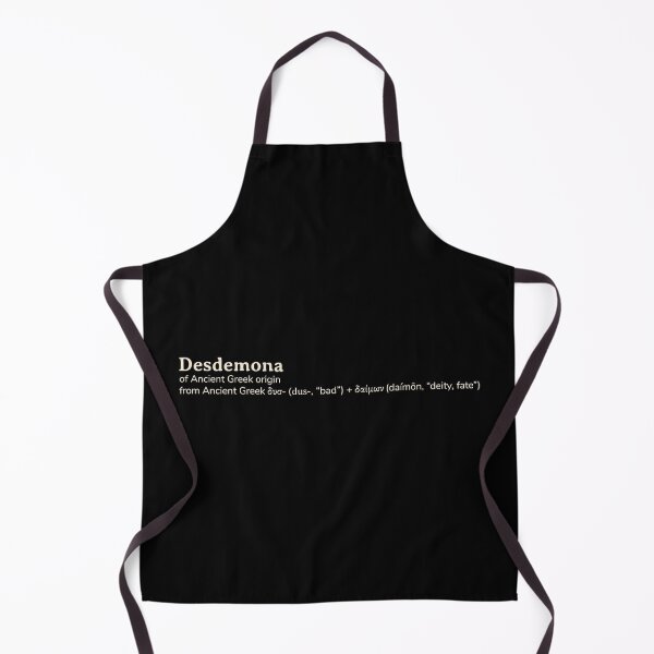 Item preview, Desdemona name etymology designed and sold by YourNameStory.