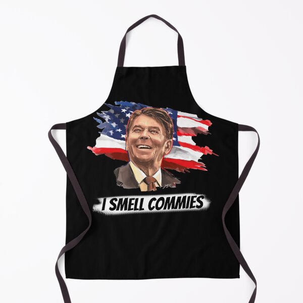 Item preview, Ronald Reagan I Smell Commies Vintage Political Humor designed and sold by Linery Brand.