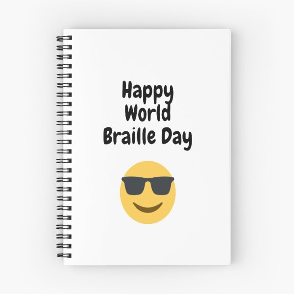 Item preview, Happy World Braille Day designed and sold by Tshirtpedia.