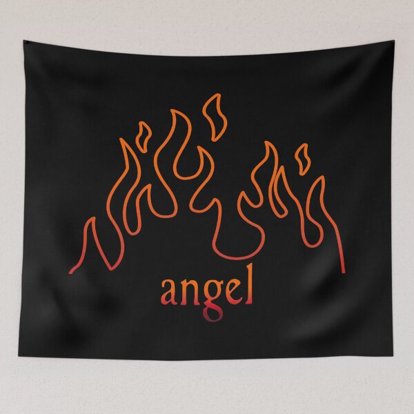 Item preview, Angel in flames designed and sold by Happy Puppy Print On Demand.