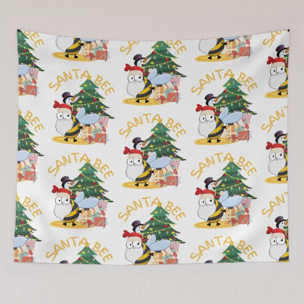 Item preview, SANTA BEE, MERRY BEE, BEE LOVE, WORKING BEE, YELLOW BEE, HAPPY BEE, BEE IN MY BONNET. designed and sold by R B Chrystal.