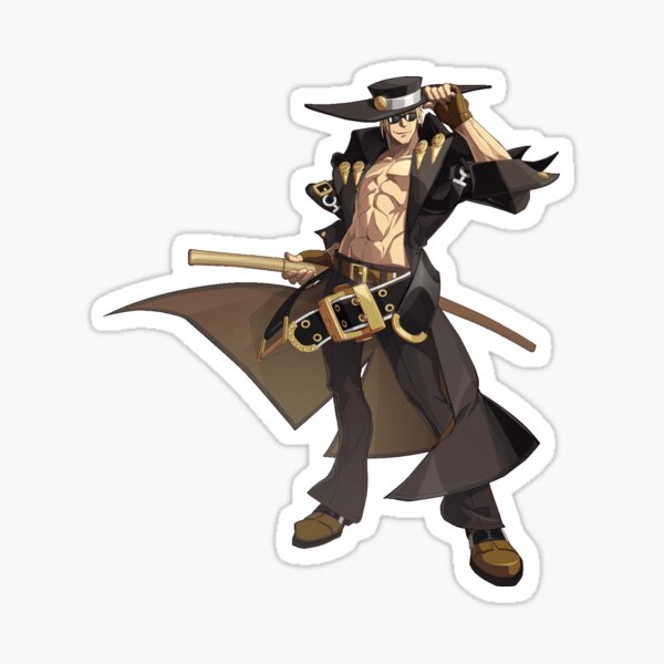 Guilty Gear Xrd Johnny Sticker For Sale By Den23 Redbubble