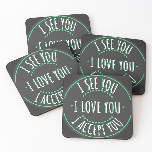 Item preview, I see you, I Love you, I accept you designed and sold by csoDesign.