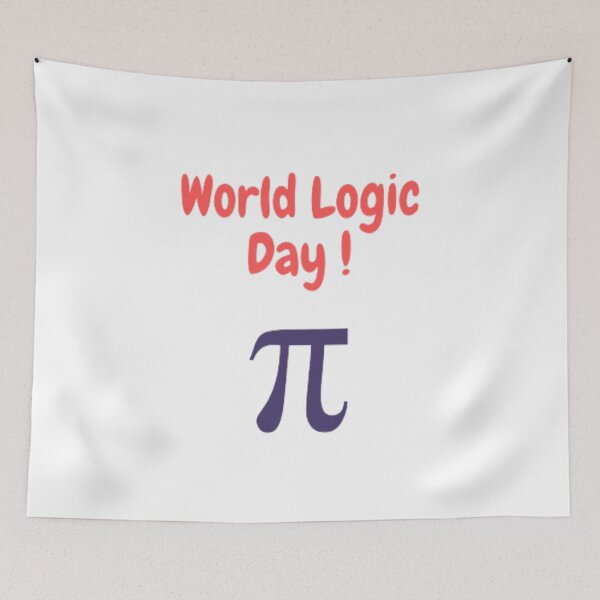Item preview, World Logic Day designed and sold by Tshirtpedia.