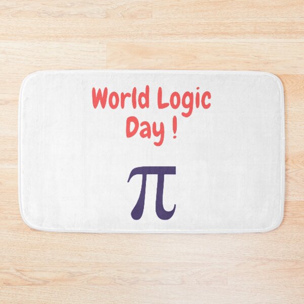 Item preview, World Logic Day designed and sold by Tshirtpedia.