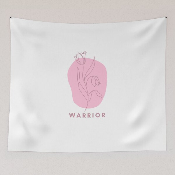 Item preview, Chronic Illness / Disease Awareness Warrior - Tulip One Line Art Flower Design  designed and sold by endoemmm.