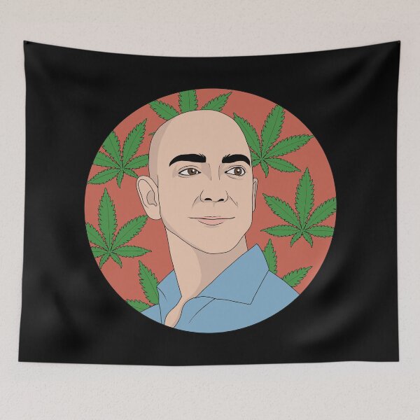 Item preview, Jeff Bezos - Weed designed and sold by ValentinaHramov.