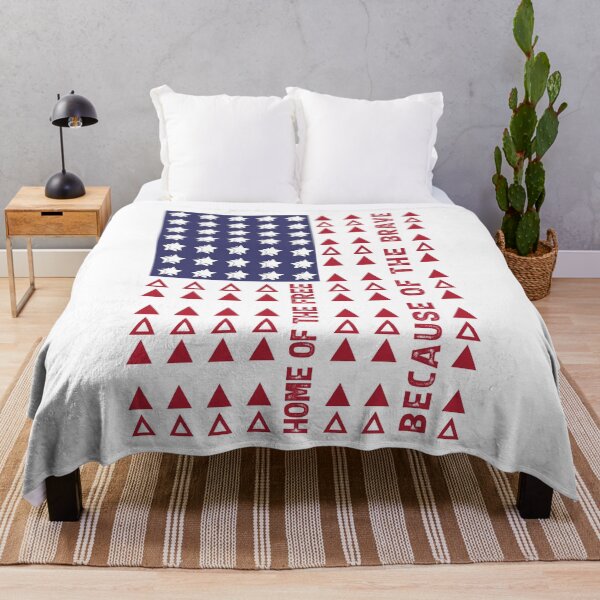 Item preview, Celebrating 4th July American Flag - Home of the Free Because of the Brave designed and sold by Non-Believer.