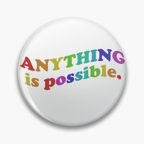 Item preview, Anything is possible inspirational quote designed and sold by IceyDel.