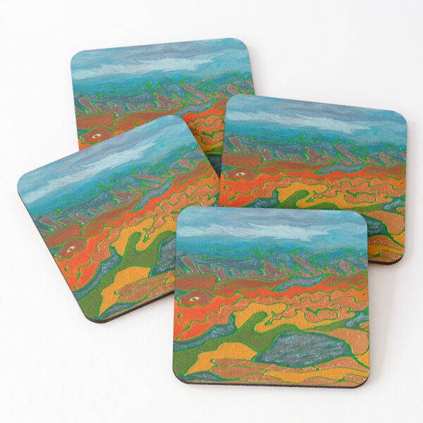 Item preview, Abstract coloured art designed and sold by flashcompact.