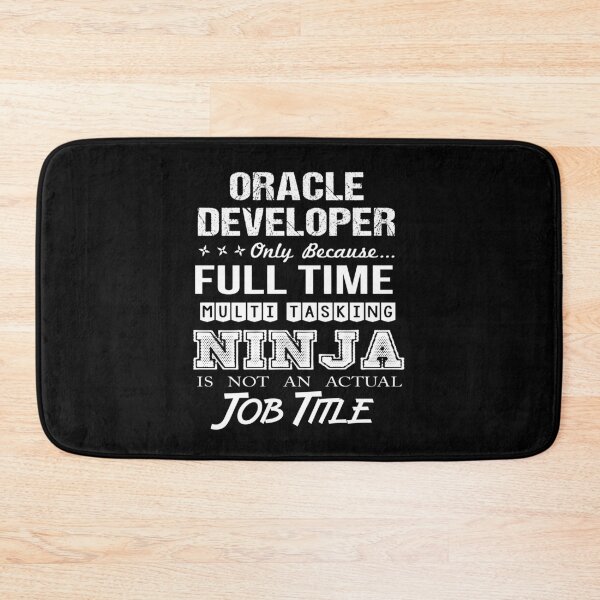 Item preview, Oracle Developer T Shirt - Multitasking Ninja Job Gift Item Tee designed and sold by lawkeira11.