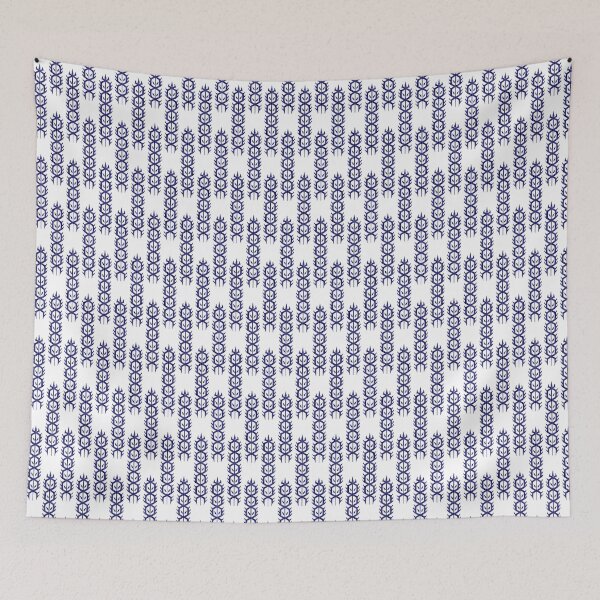 Item preview, Blue Demonic pattern designed and sold by TessellationTec.