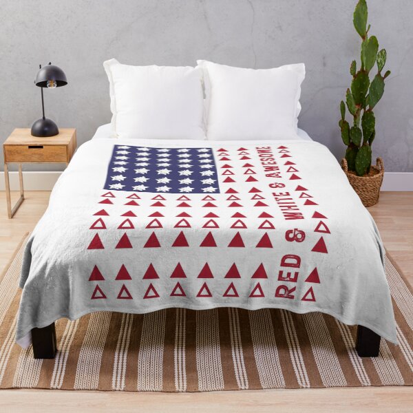 Item preview, Celebrating 4th July American Flag - Red & White & Awesome designed and sold by Non-Believer.