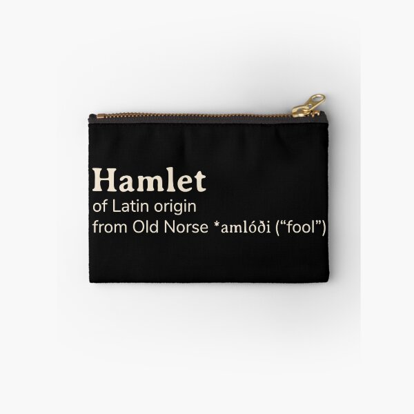 Item preview, Hamlet name etymology designed and sold by YourNameStory.