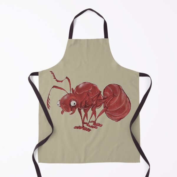 Item preview, Lone Red Ant Graphic designed and sold by HarpWyrmDraws.