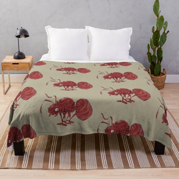 Item preview, Lone Red Ant Graphic designed and sold by HarpWyrmDraws.