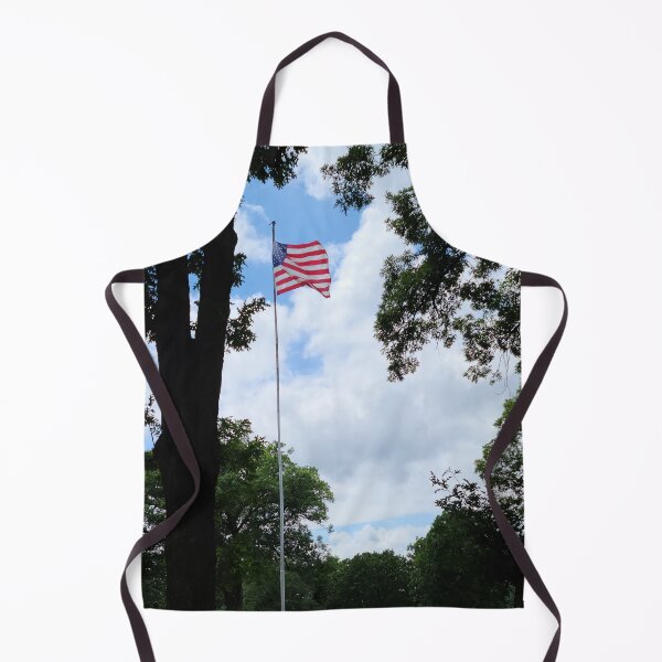 Item preview, Patriotic American Flag at Park Memorial designed and sold by wravelo.