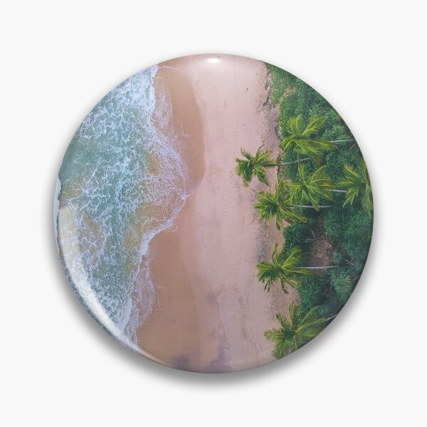 Item preview, palm trees on beach designed and sold by sbrstore.