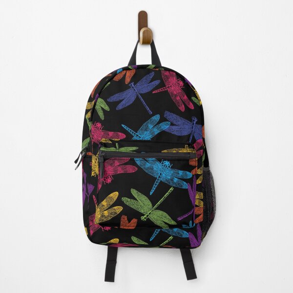 Item preview, COLORFUL DRAGONFLIES ABSTRACT FLYING PATTERN designed and sold by samArtline.