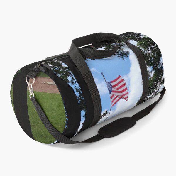 Item preview, Patriotic American Flag at Park Memorial designed and sold by wravelo.