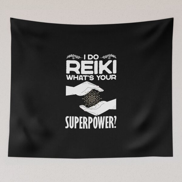 Item preview, I Do Reiki What's Your SuperPower? Reiki Master Meditation designed and sold by Nessshirts.