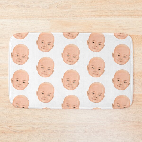 Item preview, Cute Smiling Bald Baby designed and sold by artshet.