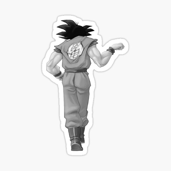 Goku, best friend (To buy in combo with "Vegeta, best friend") Sticker