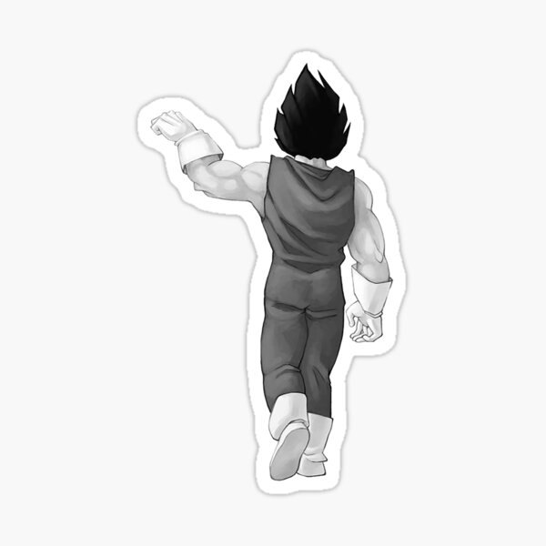 Vegeta, best friend (To buy in combo with "Goku, best friend") Sticker