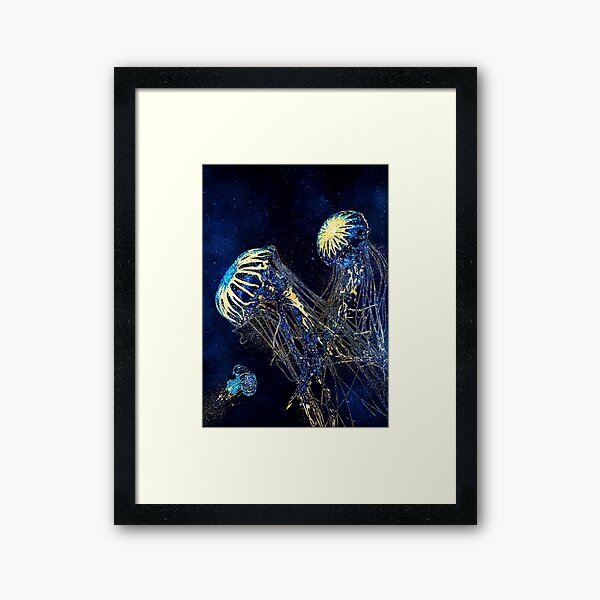 Item preview, Metallic Jellyfish Drifting in the Deep designed and sold by JackMoreh.
